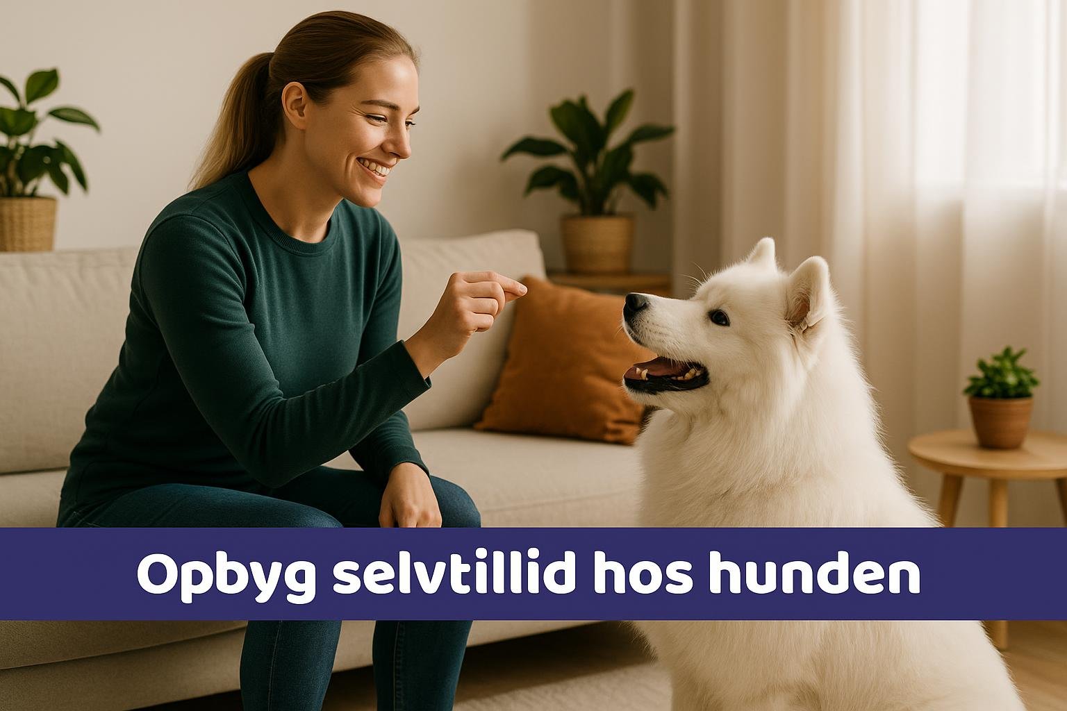 Selvtillid hos hunden - Sådan opbygger du din hunds mentale styrke gennem positiv træning